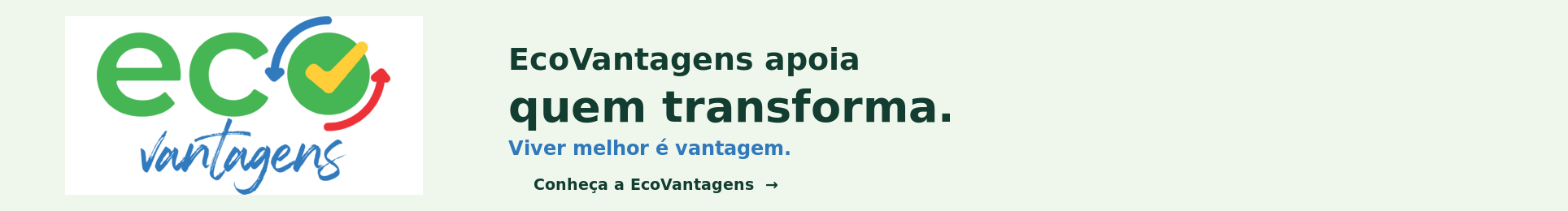 EcoVantagens — parceria